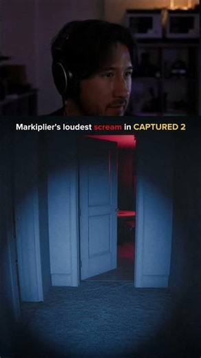 Markiplier's loudest scream in CAPTURED 2 # #markiplier #videogames