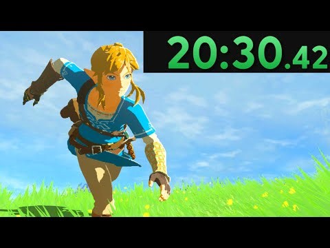 Proving I'm Not Washed at Breath of the Wild Speedrunning