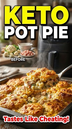 Keto Chicken Pot Pie | Tastes Like Cheating Ep. 44