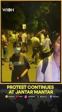 NEET Paper Leak Protest Grows Stronger As Night Falls | WION Shorts
