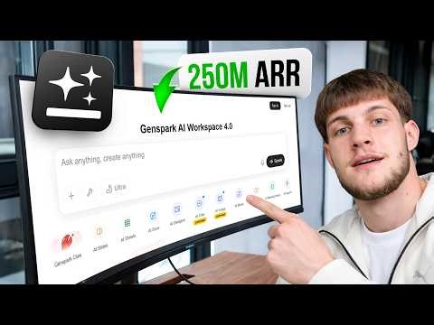 I Built a Full Business Using ONE AI (Genspark 4.0)