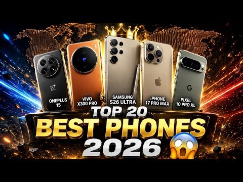 Top 20 Best Phones in the World 2026 🔥 | Best Smartphones Ranked