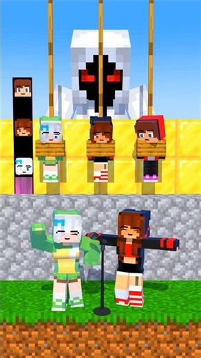 Help JJ to Rescue His Son from Entity303 - MAIZEN Minecraft Animation #shorts