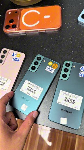 9ដើមអោយគត់ 😘😘 SAMSUNG S22 5G [ SD 8Gen1 / Rate 120Hz ] SIM2 ទៀត