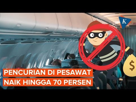 Sindikat Pencurian di Kabin Pesawat Marak di Asia, Kasus Naik hingga 70 Persen