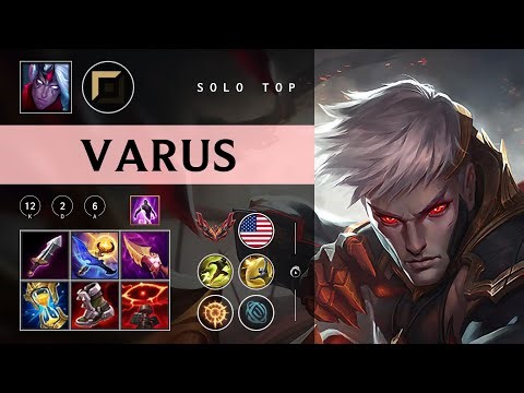 Varus Top vs Kayle - NA Grandmaster Patch 26.02