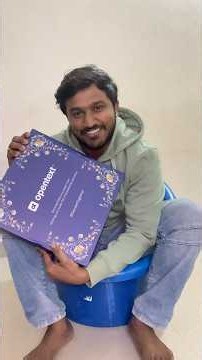 New Year Gift Box from Office 😁😁 Naku kadhu Chotu Gadiki😂😂 #reels #office #welcomekit #newyear