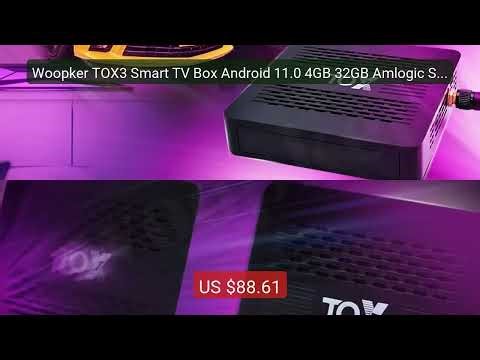 Woopker TOX3 Smart TV Box Android 11.0 4GB 32GB Amlogic S90... — Top Pick 2026 | Unbeatable Price!