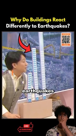 Why Do Buildings React Differently to Earthquakes? #earthquake #earthquakescience #resonance #facts
