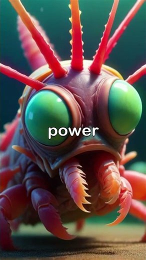 Faster Than a Bullet… And It Makes Light From Water | Mantis Shrimp’s Deadly Hook #Shorts