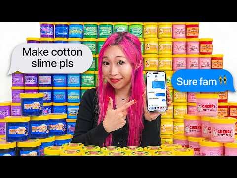 We Made YOUR Slime Ideas! (and sent you free slimes)
