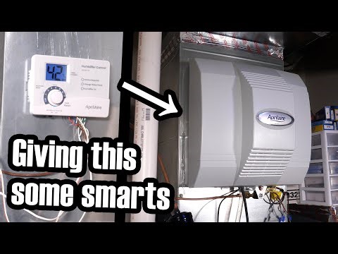 I made my whole-home humidifier slightly less terrifying