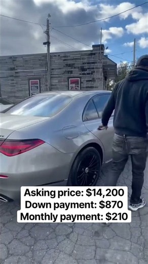 FOR SALE🚀2021 MERCEDES BENZ S580✅29k miles✅price:$14,200✅Down payment:$870 #repo #usacar #auction