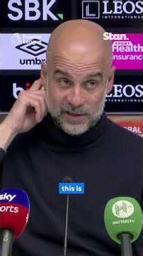 Pep Guardiola sends his congratulations to Arsenal 👏🏆 #PremierLeague #ManchesterCity