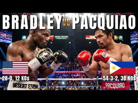 TIMOTHY BRADLEY (USA) vs MANNY PACQUIAO (PHILIPPINES) Fight | EPIC WAR