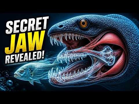The Terrifying Alien Alien Biomechanics of the Moray Eel's Secret Jaws! 🐍💀