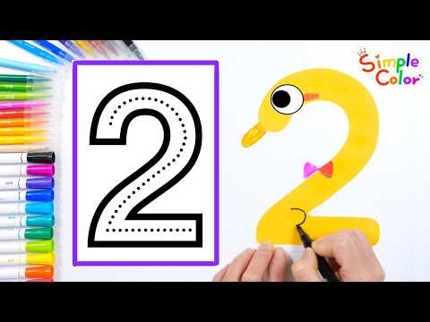 Which Number Looks Like a Duck? Preschool Math & Homeschooling. Learn Numbers 2 for children | K-Edu