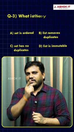 📌 Python Questions | Ashok IT #pythontips #pythoncoding