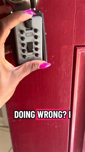 Get with Khi to get the keys, not to open the lockbox! 😅 984-398-1726 ✨ #realestate #therapist