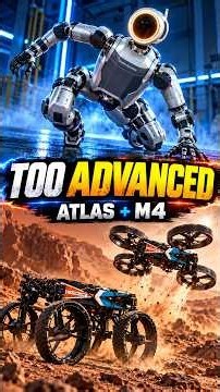 Boston Dynamics Atlas & M4 Robots: The Future of Robotics Revealed!