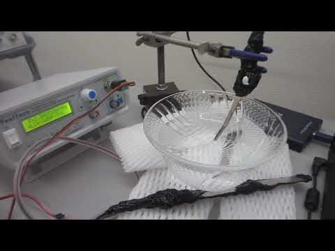 超音波の化学反応制御システムーーメガヘルツ超音波プローブによる、非線形現象の最適化技術ーー（超音波システム研究所）