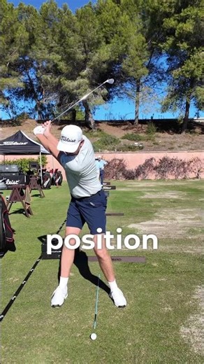 Clean Contact Starts With Ball Placement #golfswing #golftips