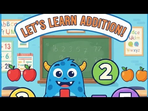 Easy Addition for Beginners | Math for Kids.
