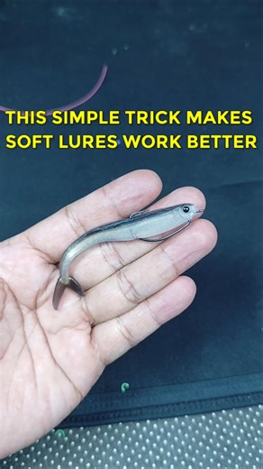 This Is How I Rig My Soft Lure — Simple and Clean #fishing #fishingtips #anglerlife #fishinghack