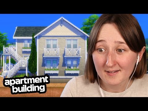 i built *custom apartments* in the sims 4