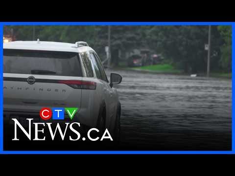 Residents from Montreal’s West Island are facing the aftermath of flash flooding