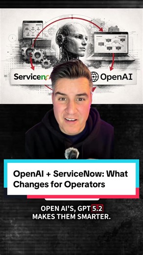 OpenAI partnered with ServiceNow to enhance 80B workflows with GPT-5.2. ServiceNow AI automation impacts: automated case triage (18% fewer escalations), voice-first workflows, legacy orchestration. #ServiceNowAI #AIWorkflowAutomation #OpenAI #ContextEngineering