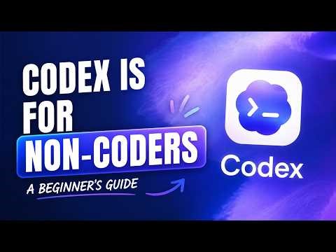 How to Use OpenAI Codex for Beginners | Full 15 Minute Starter Guide