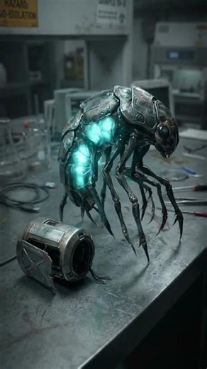 This Capsule Turns Into an Alien Parasite 😱🧬