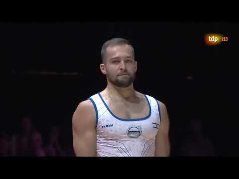 Alexander Shatilov. 2018 European Championships. EF. FX