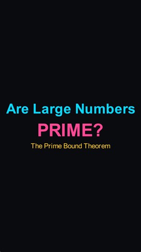 Stop Checking Every Number! (The Prime Bound Theorem) 🛑🛑