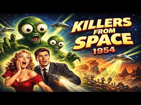 Killers from Space (1954) | Sci-Fi / Alien Invasion | Full Film | English