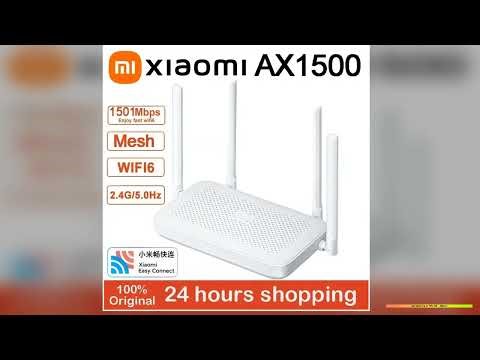 Xiaomi AX1500 wifi6 Router 1501Mbps 24G5GHz Dual Band Router Gigabit Ethernet Port OFDMA Transmissi