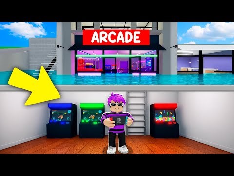 CONSTRUI UM BUNKER pra SOBREVIVER O TSUNAMI (Brookhaven)