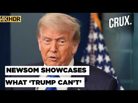 Gavin Newsom Showcases What ‘Trump Cannot’ In Front Of A Packed California Crowd | 4K