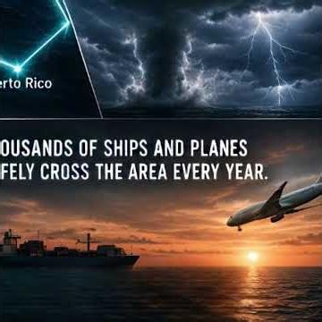 The Bermuda Triangle Mystery Explained | What Really Happened? 🌊⚡