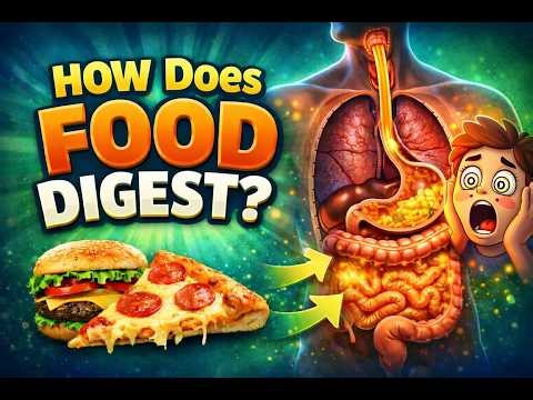 Digestion in Humans | Biology | Digestive System Explained Easily