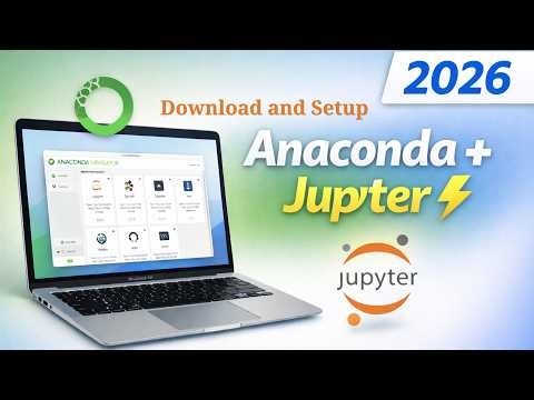 Download & Install Anaconda + Jupyter Notebook on Mac (2026) | Step-by-Step ⚡
