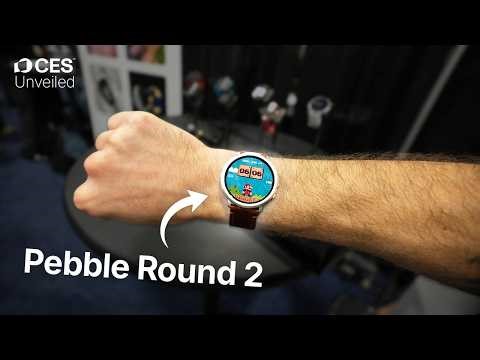 This Watch Is a Geek’s Dream: Pebble Round 2 at CES 2026