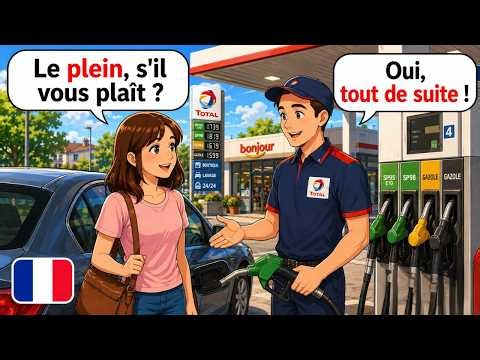 60 Minutes of Daily French Dialogues for beginners | Daily French Conversation (A1-A2)