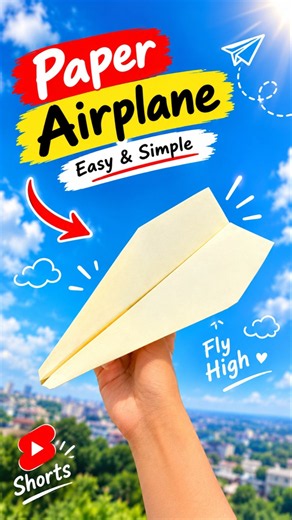 Make a Paper Plane That Flies SUPER FAR! ✈️🔥