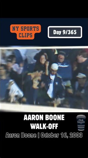 AARON BOONE WALK-OFF | October 16, 2003. ALCS Game 7. Yankees vs Red Sox #baseball #mlb #yankees