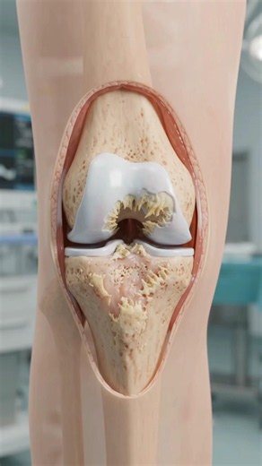 Inside a Total Knee Replacement Surgery 🤯 (3D Animation)