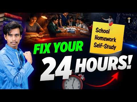 How to Manage 24 Hours ⏱️ | School, Homework and Study Tips SSLC📚