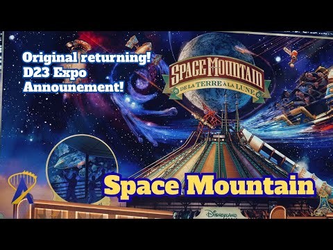 Paris Space Mountain De la Terre à la Lune Restoration Announced at D23 🚀