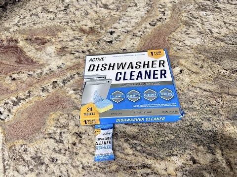 Dishwasher Cleaner Tablets Review 🧼 | Deep Clean & Deodorize Your Machine
